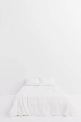 Linen Duvet Cover White