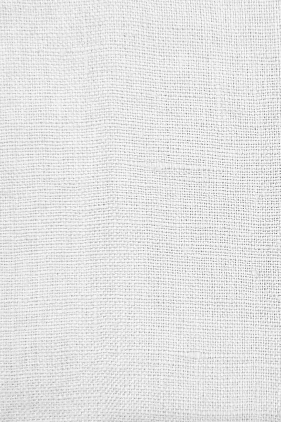 Linen Euro Pillowcases, White