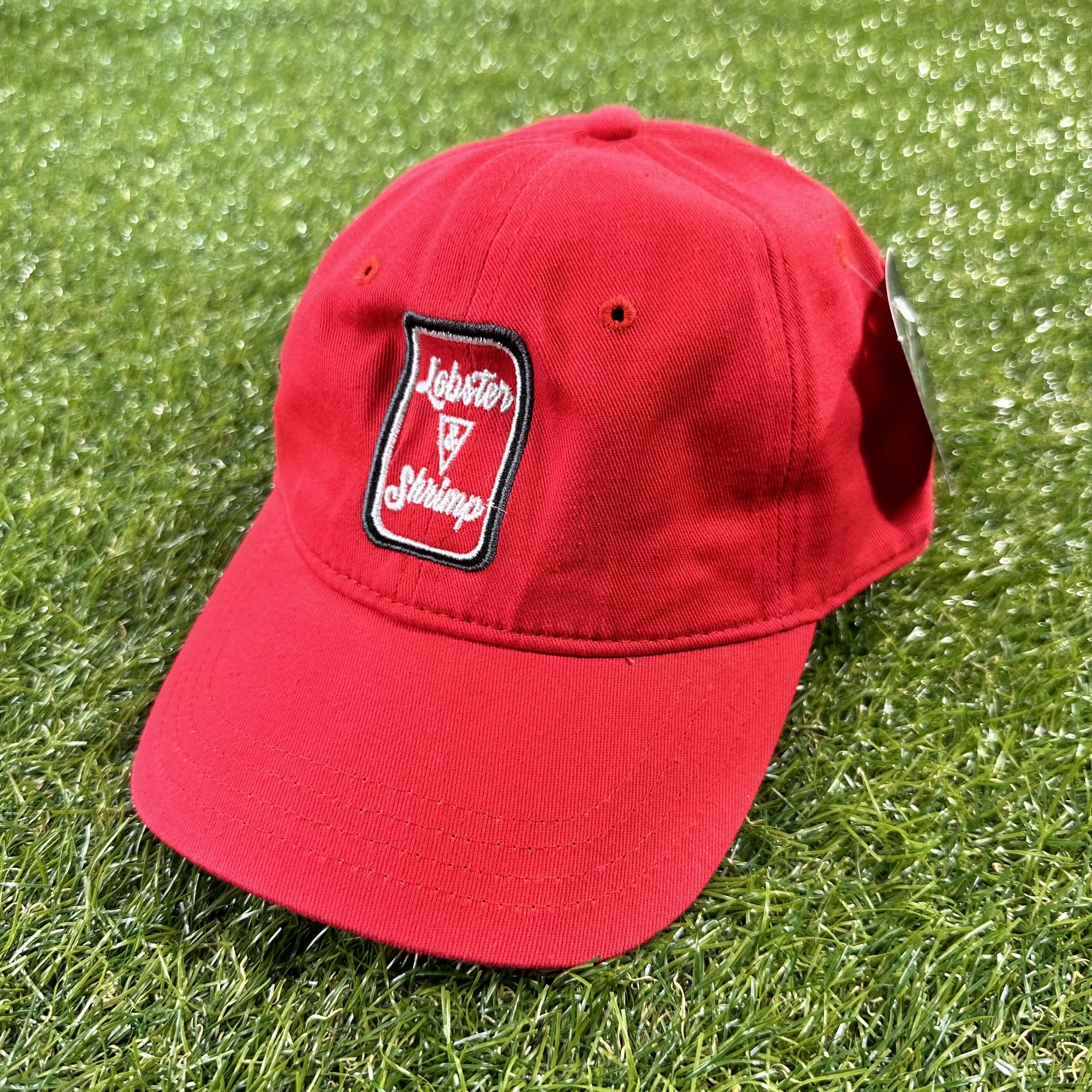 Lobster & Shrimp Dad Hat (Red)