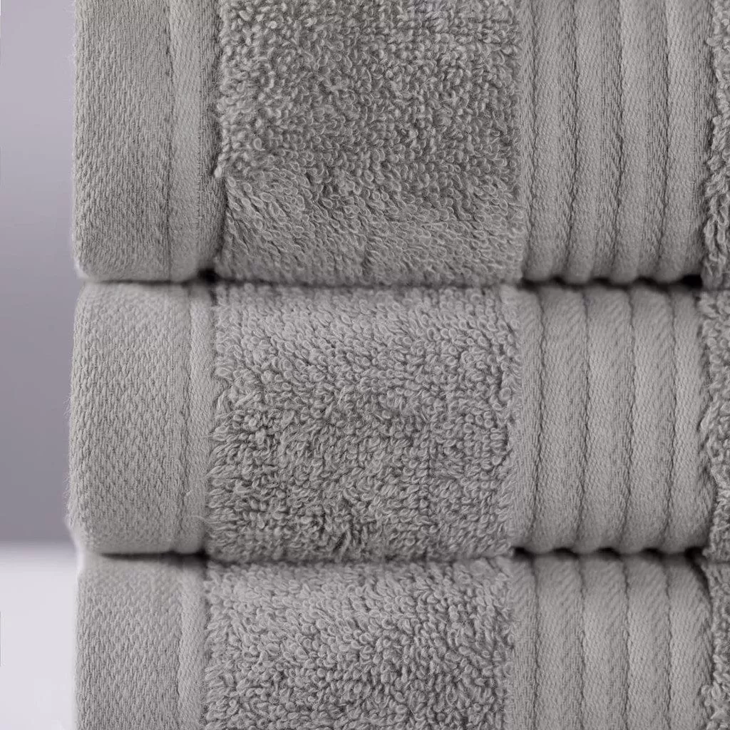 Luxury Bamboo Towel Set | Grey