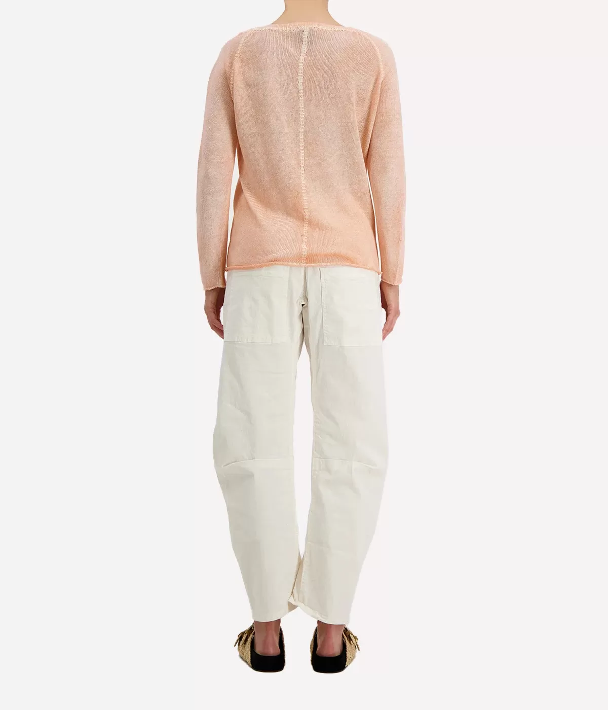 Maglia Pullover in Peach