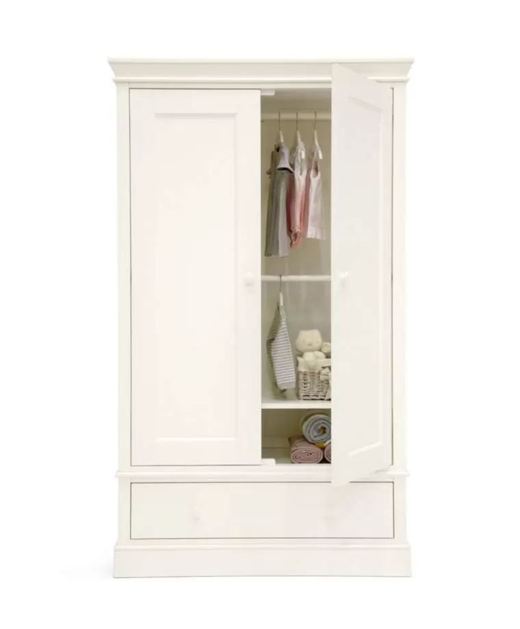 Mamas and Papas Oxford Wardrobe - Pure White