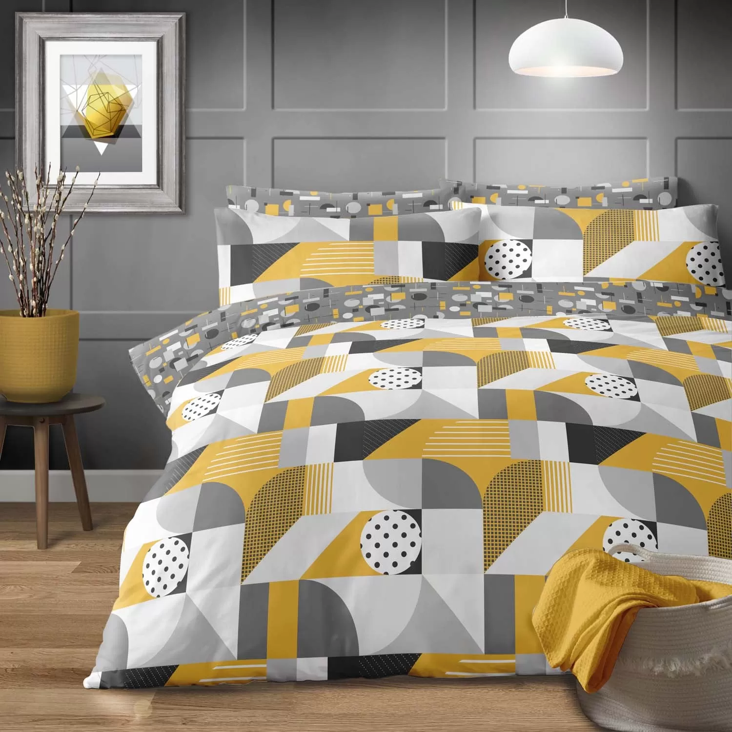 Mid Century Duvet Cover Set