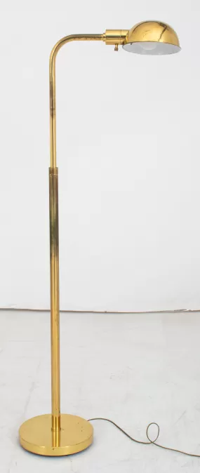 Mid Century Modern Brass Floor Lamp