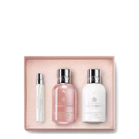 MOLTON BROWN | Delicious Rhubarb & Rose Travel Gift Set