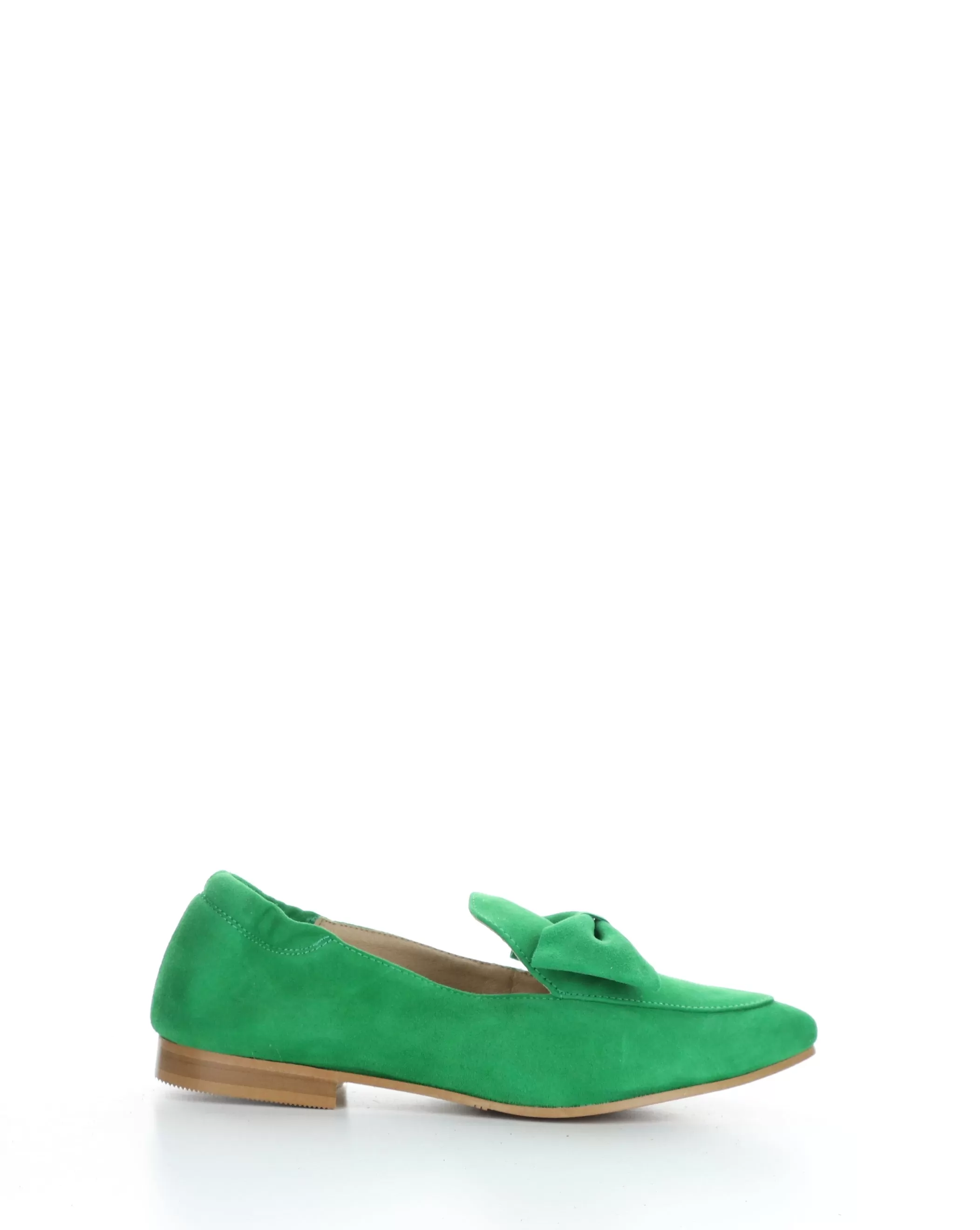 NICOLE Green Elasticated Shoes