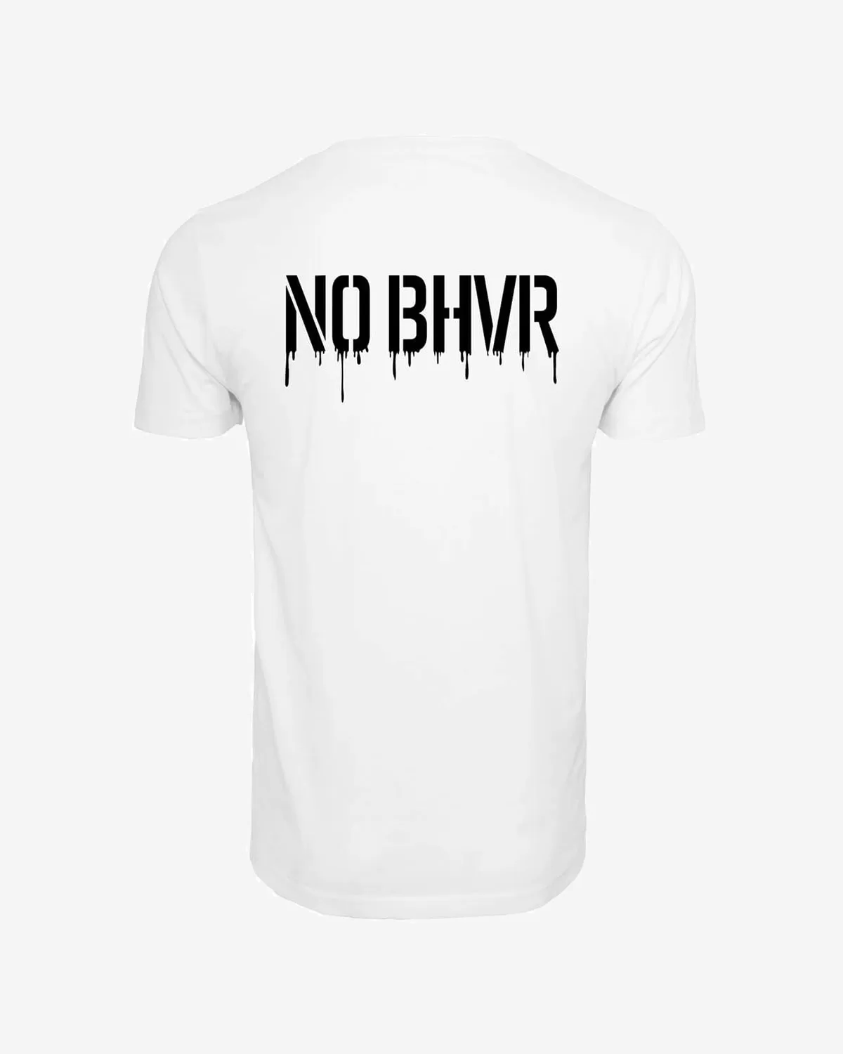 NO BHVR Drippy Tee (White)