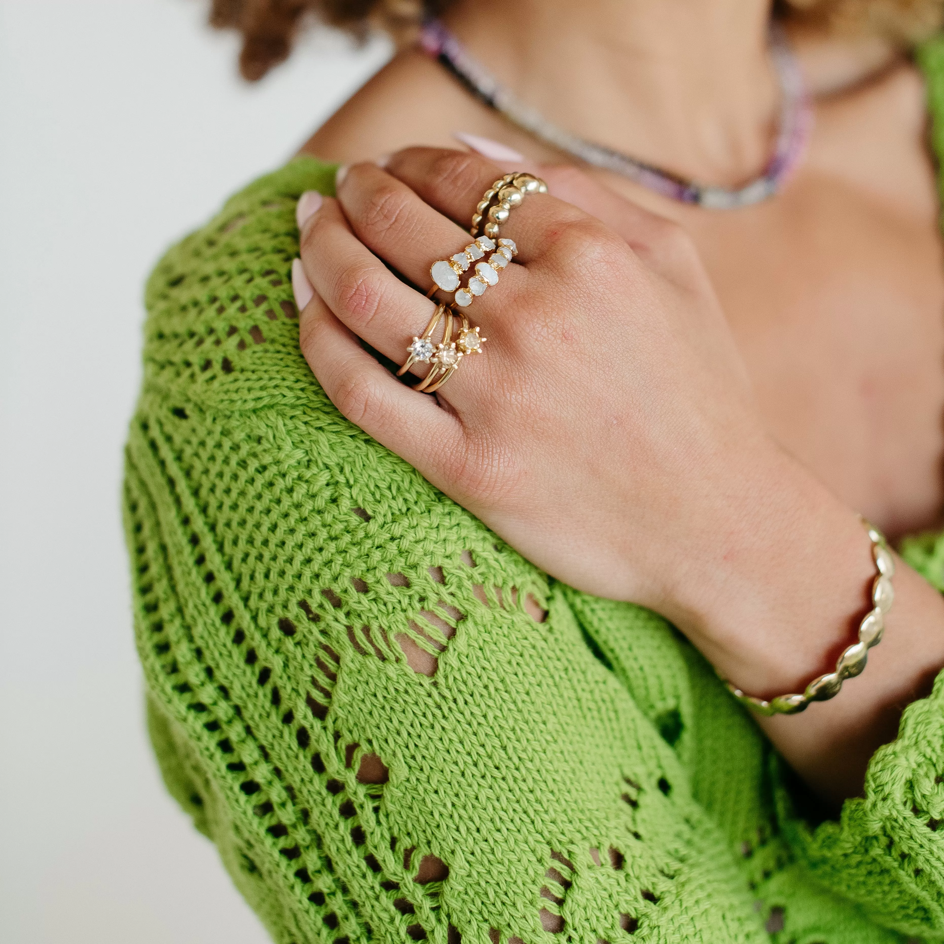 November Birthstone Ring with Citrine