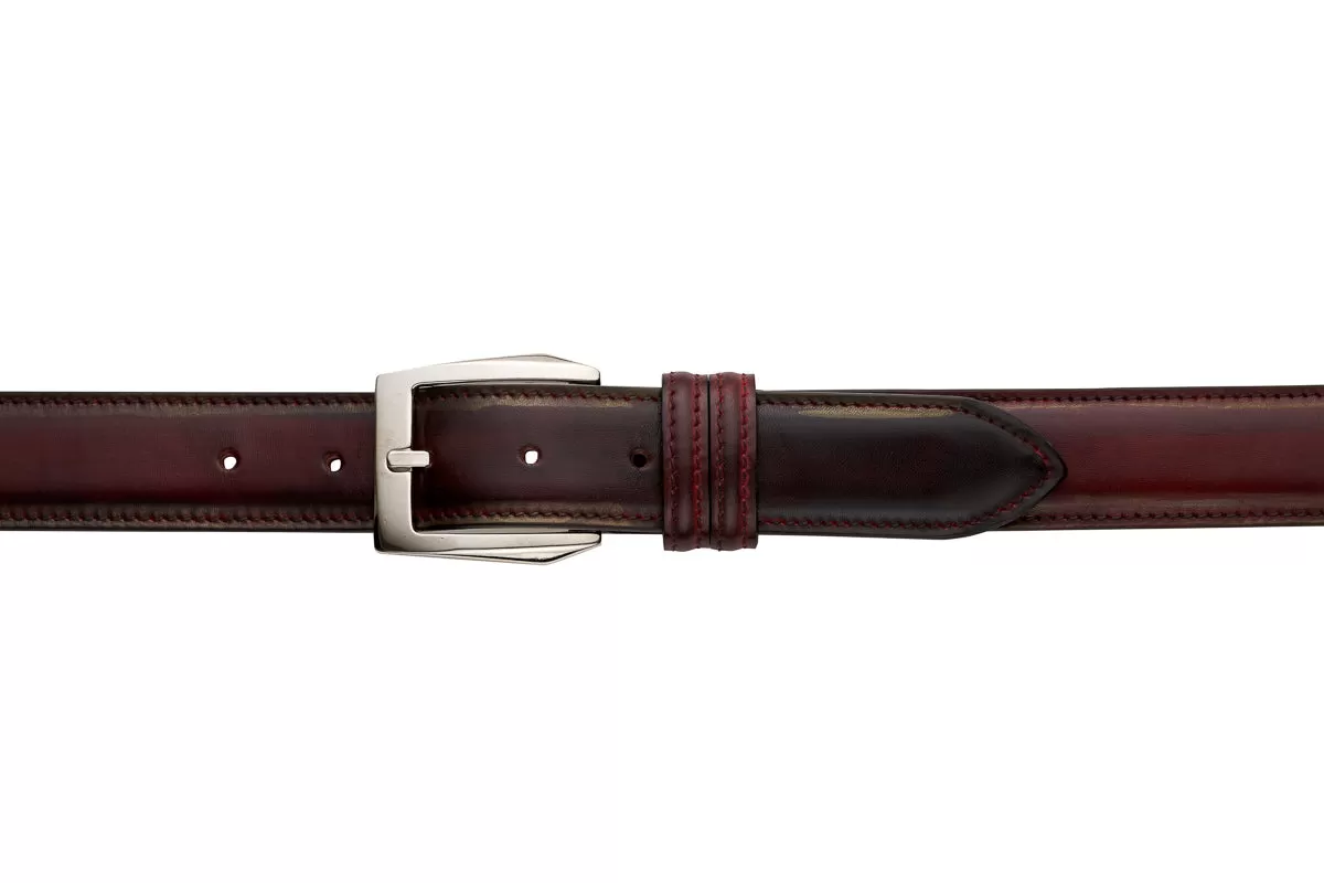 Oxblood Leather Belt