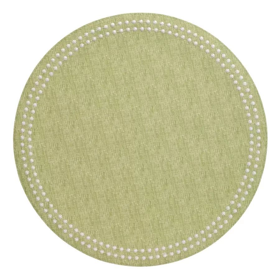 Pearls Fern/White Mat - Set of 4