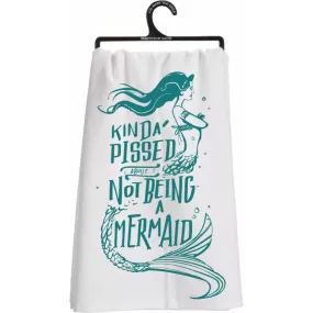 PISSED MERMAID HAND TOWEL