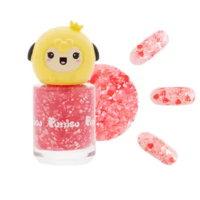 Puttisu Glitter Nail Polish - G02 Pink Flower Garden