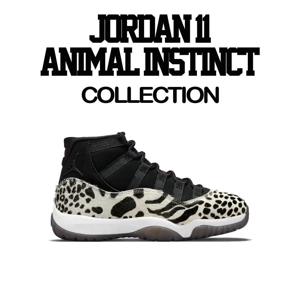 Retro 11 Animal Instinct Shirt - Cheddar  Shirt