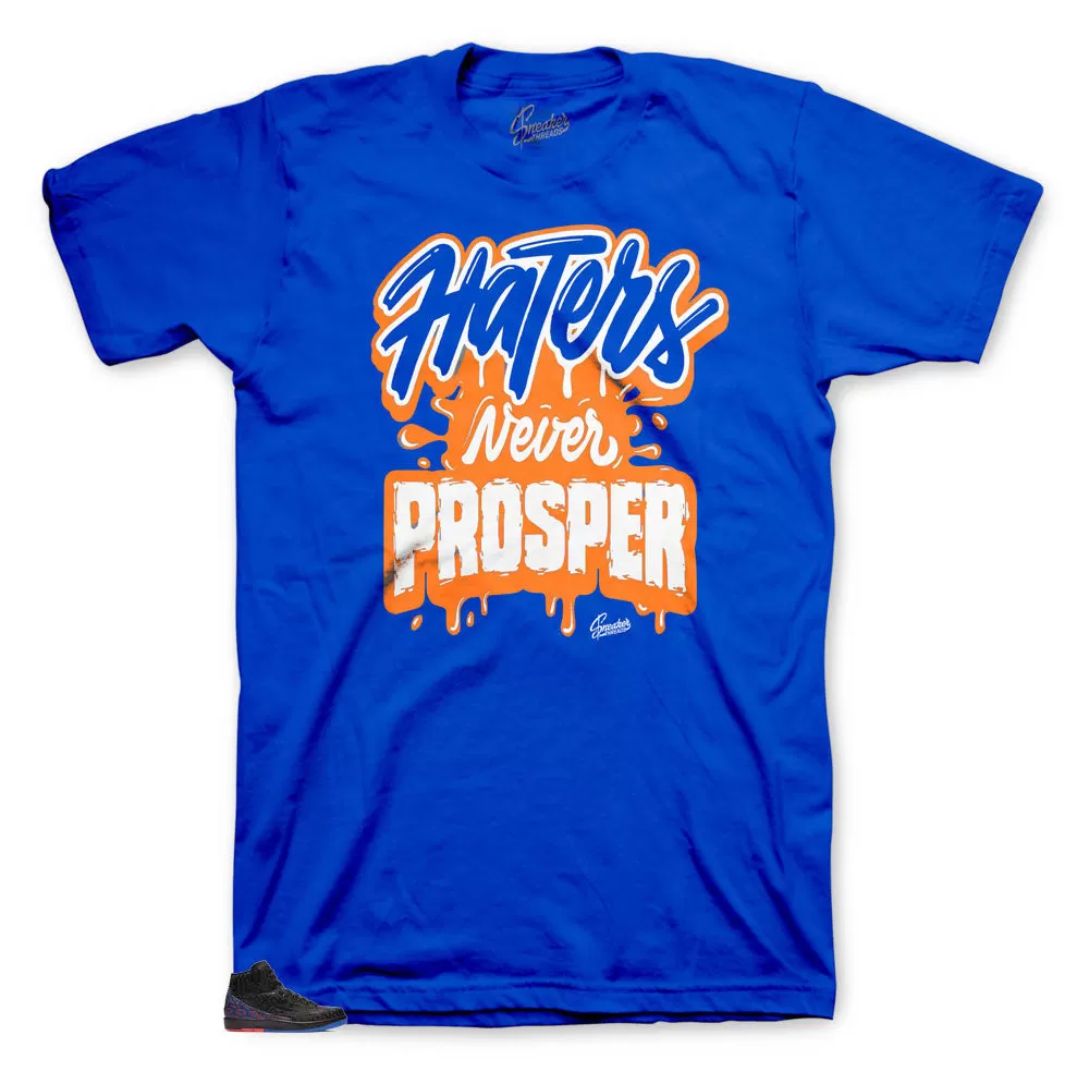 Retro 2 BHM Shirt - Prosper - Blue