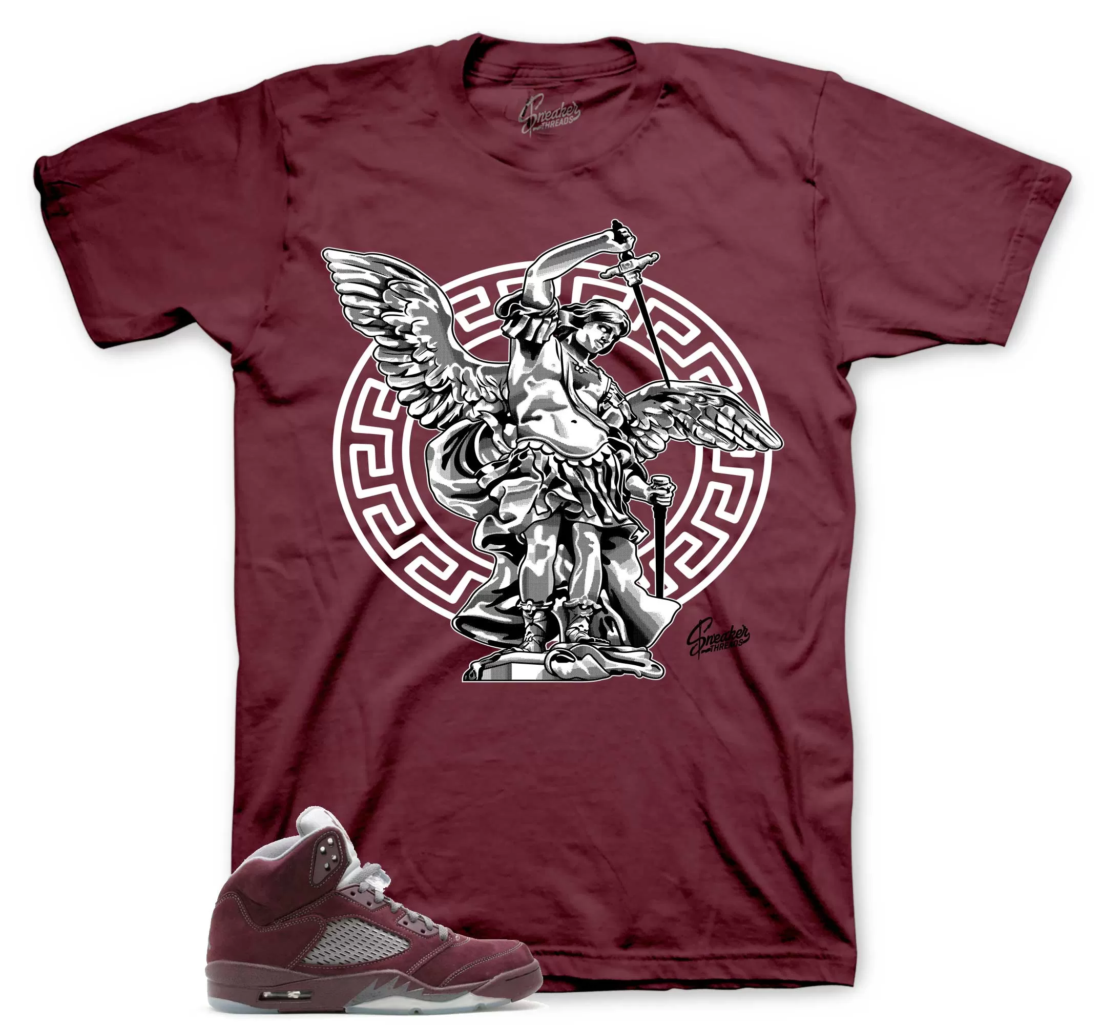 Retro 5 Burgundy Shirt - St. Michael - Burgundy