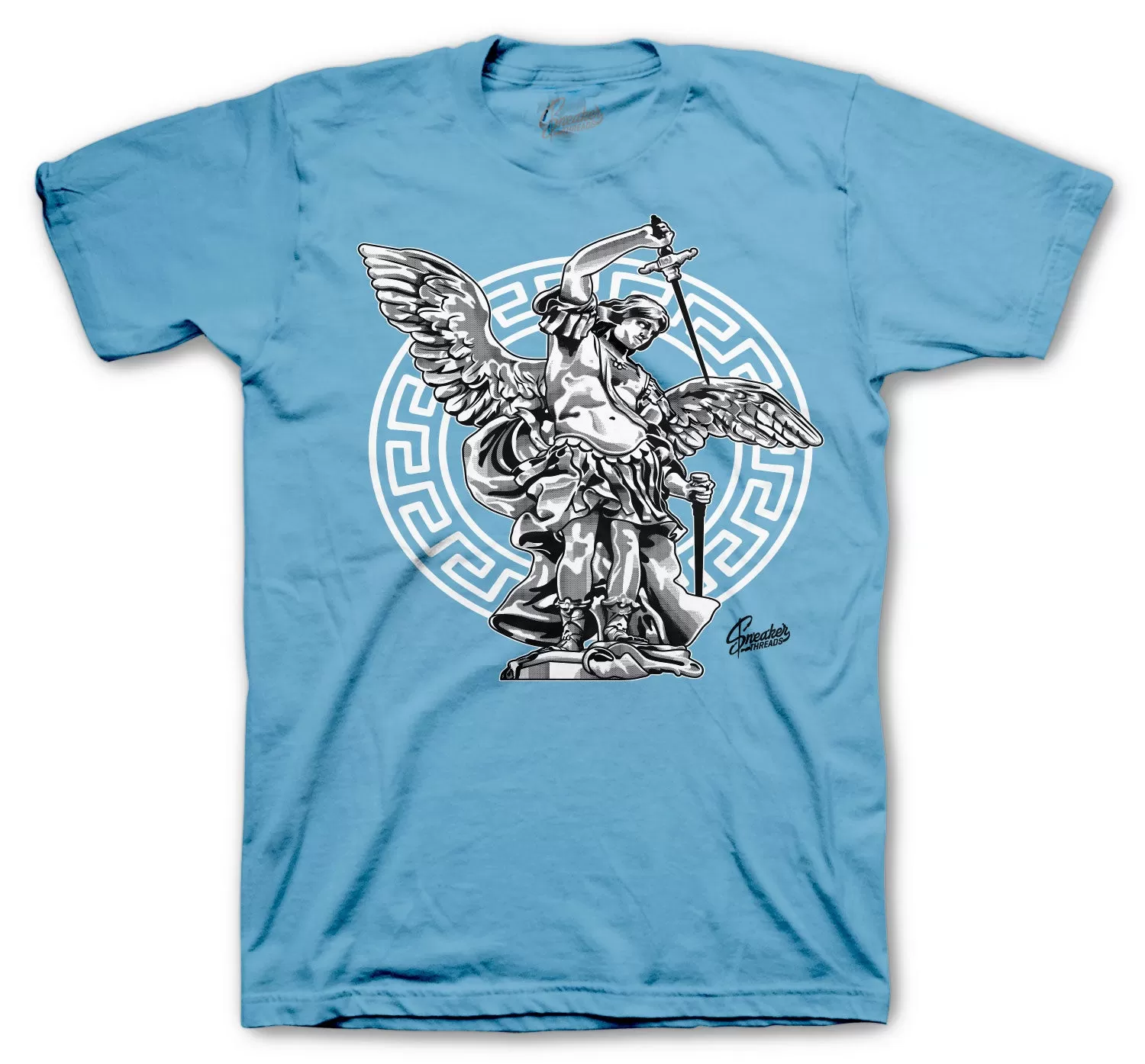 Retro 9 University Blue Shirt - Saint Michael - Carolina Blue