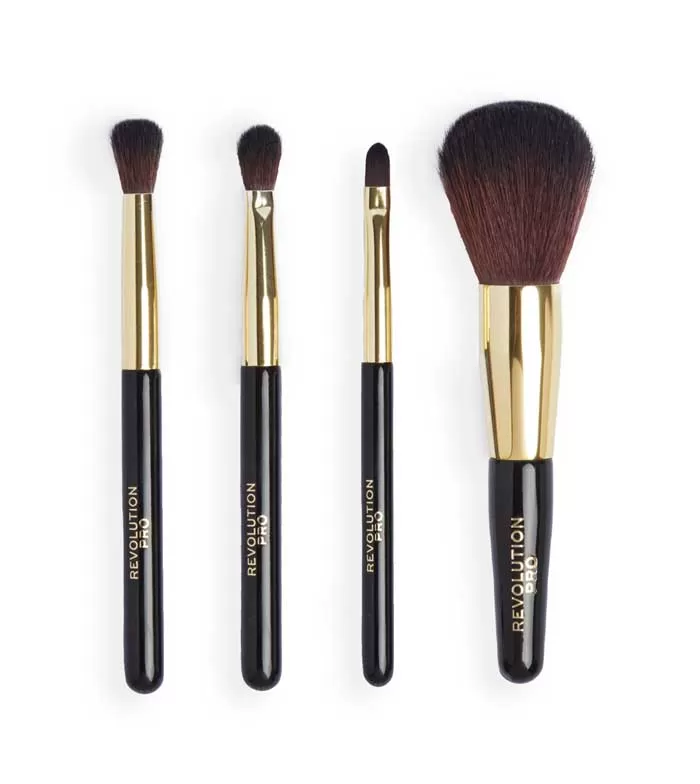 Revolution Pro - Set de mini brochas Glam Set & Case