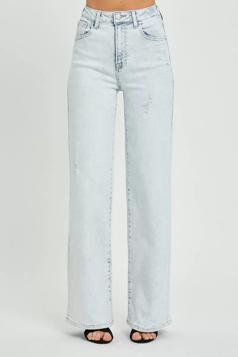 Risen HIGH RISE WIDE LEG JEANS