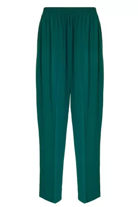 Rubber Waist Pant (Seluar Pinggang Bergetah) - Turquoise