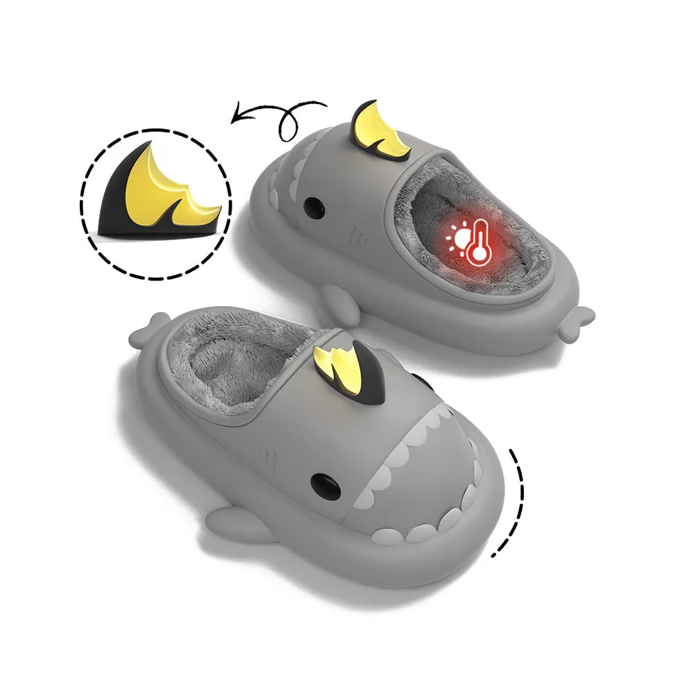 Sharkicks Basic - Winter Koi Dragon Heel-open Shark Slippers