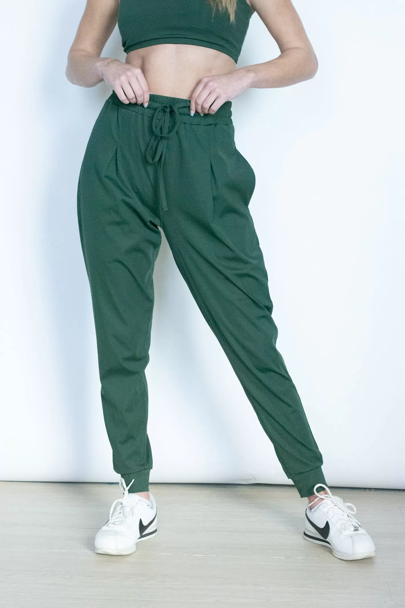 Signature Sunday Forest Green Jogger Pant