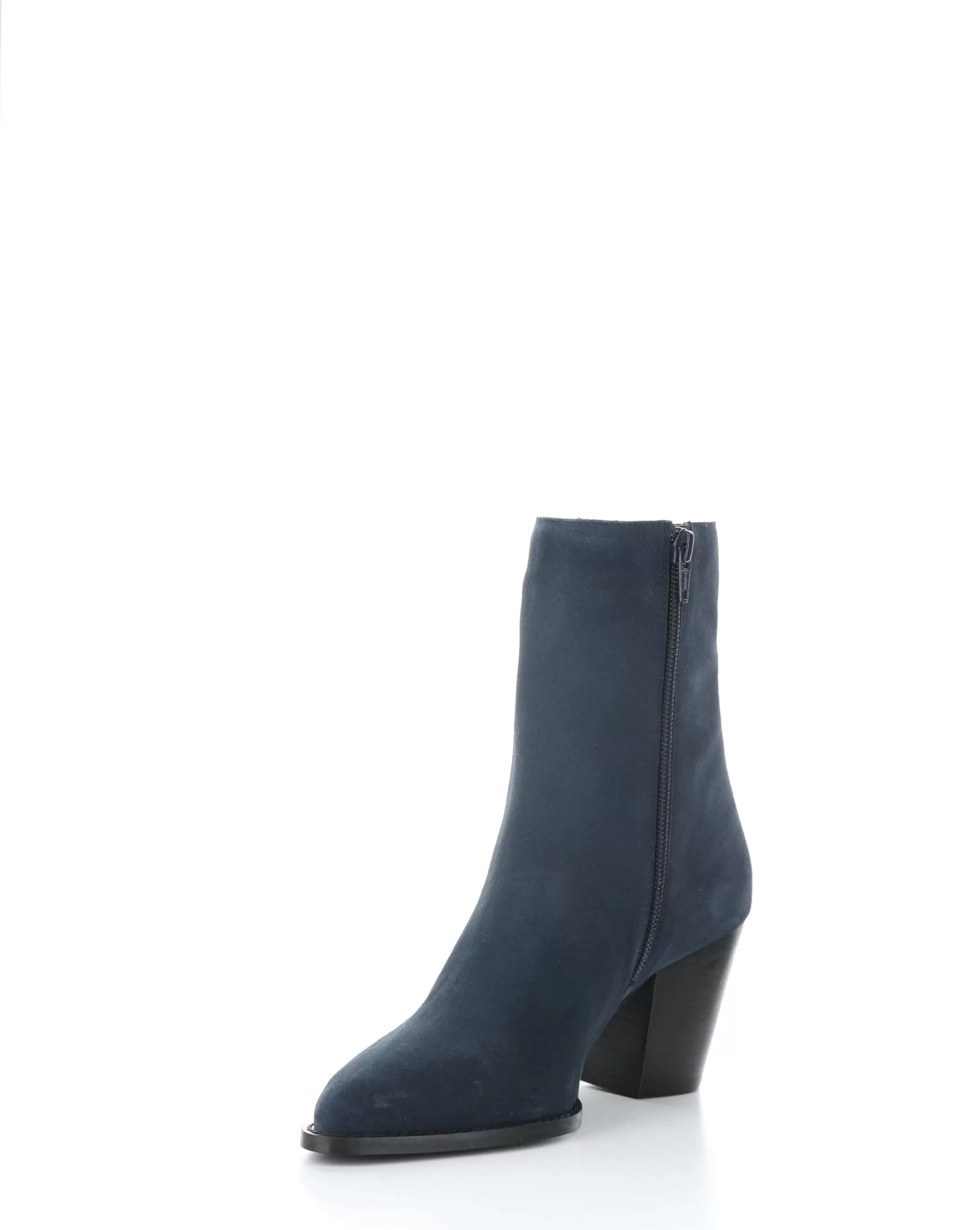 TALLON NAVY Pointed Toe Boots