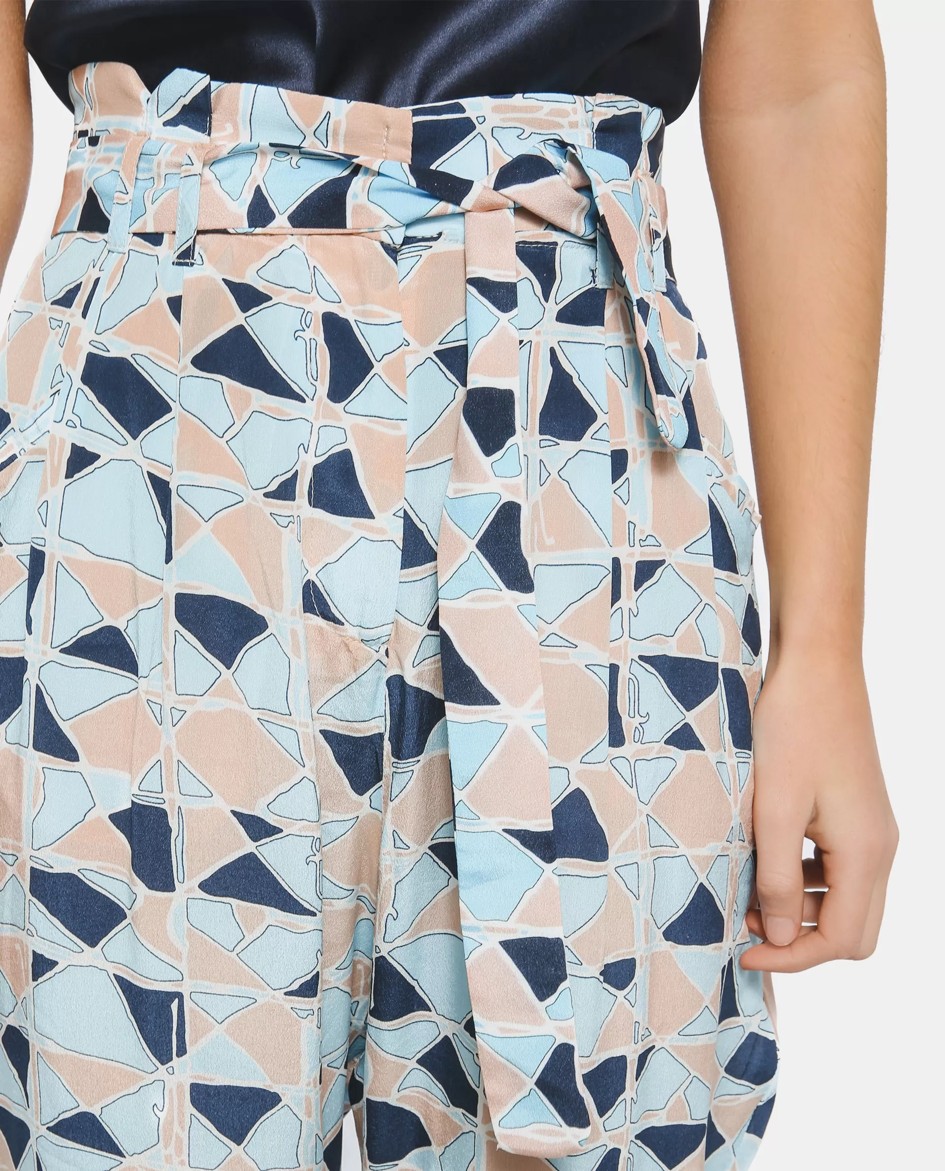 Tatiana Geometric Pants