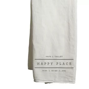 Tea Towel Napa Valley Happy Place