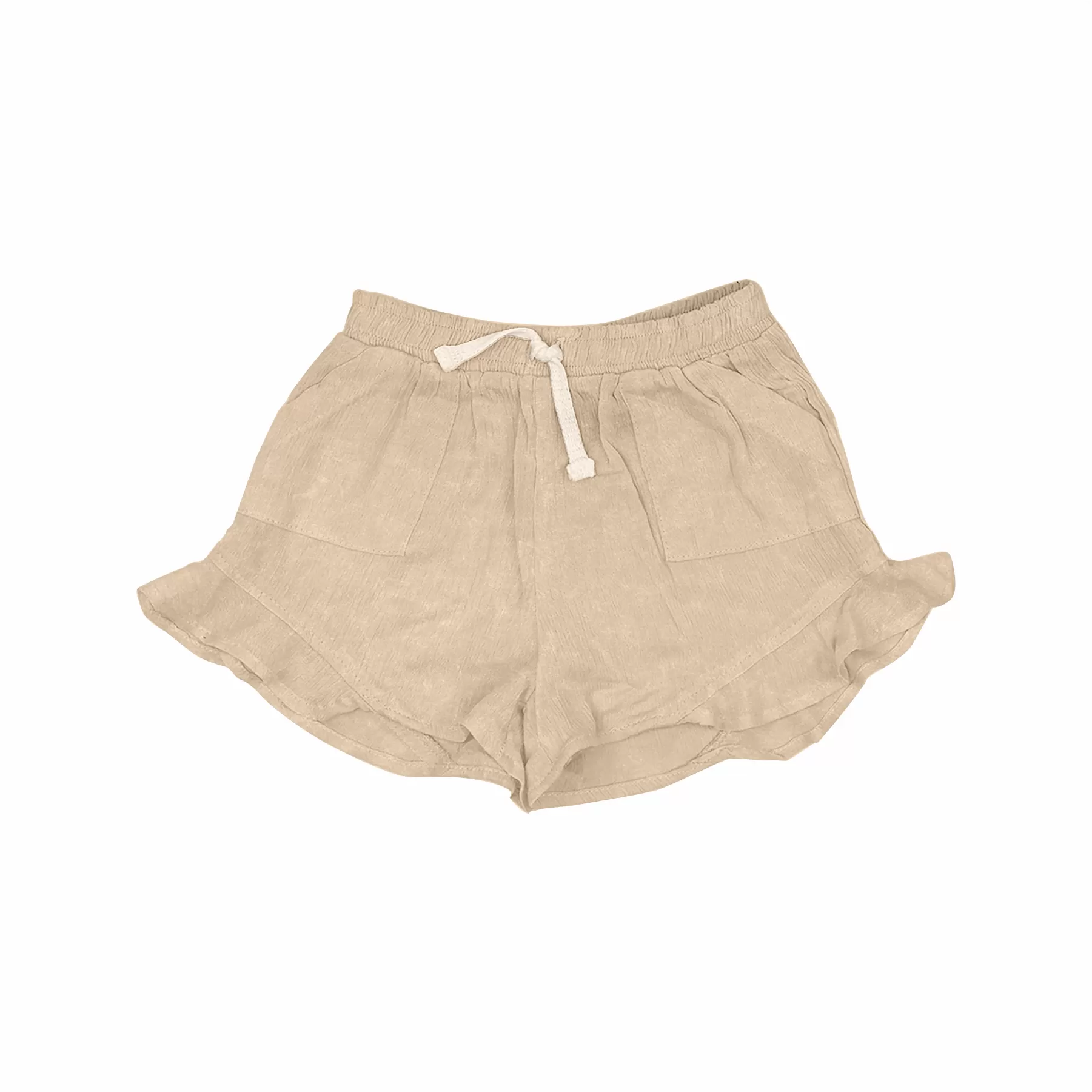 Tiny Whales Sandstone Mineral Wheat Butterfly Shorts