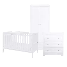 Tutti Bambini Rio 3 Piece Room Set - White