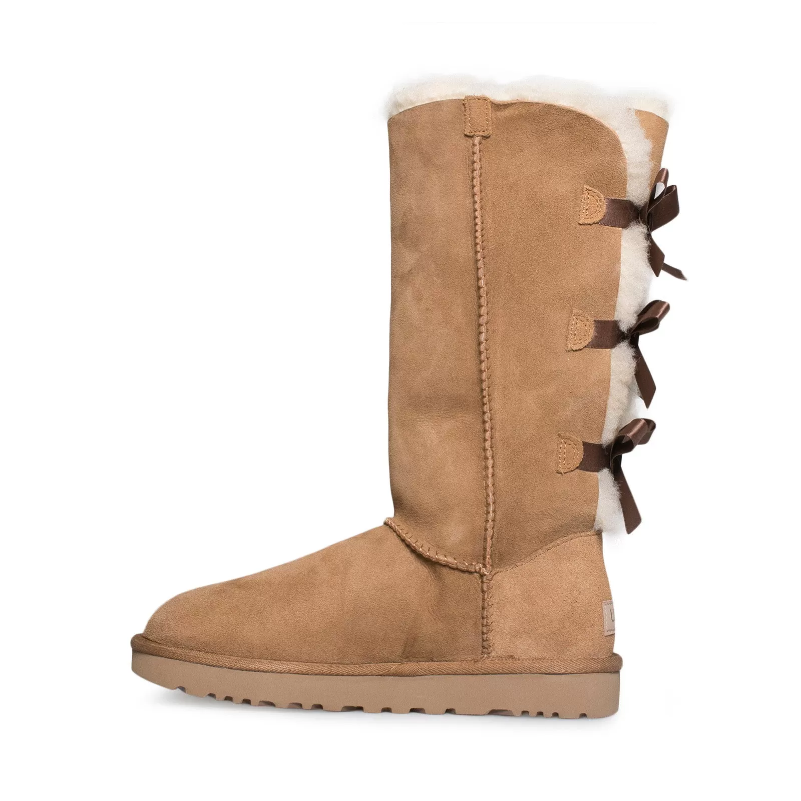 UGG Bailey Bow Tall II Chestnut Boots - Youth