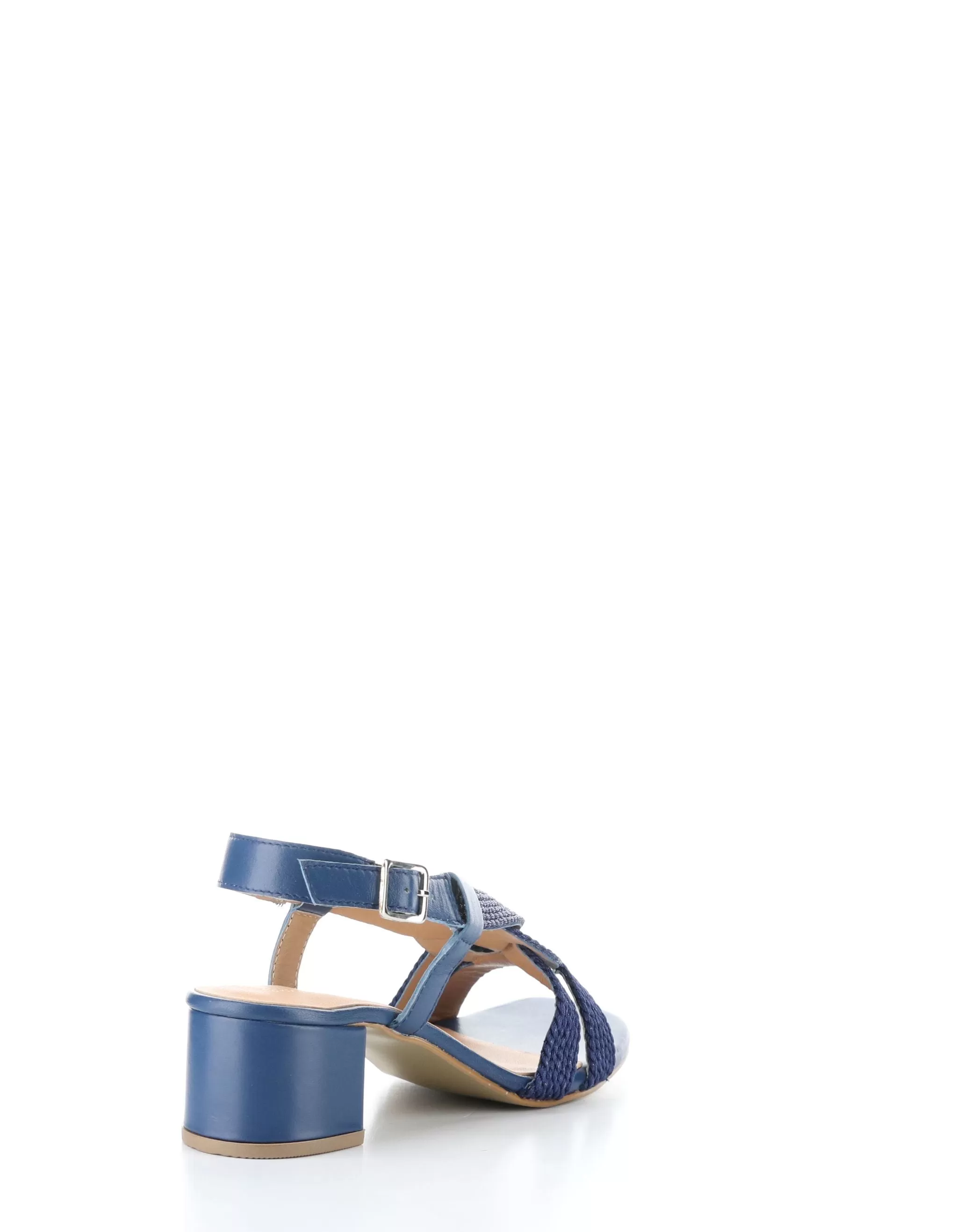 UPBEAT NAVY Buckle Sandals