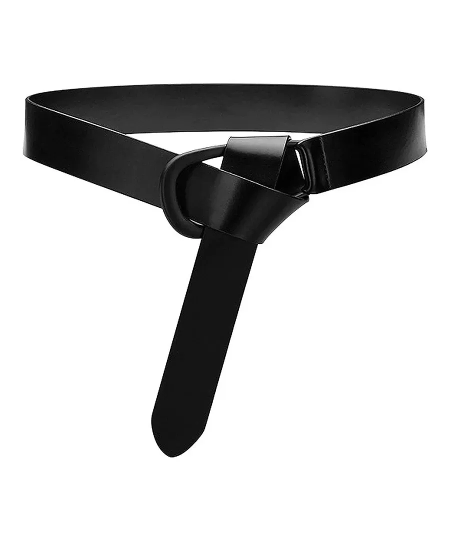 Vegan Leather Hook Belt