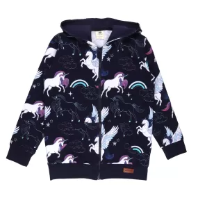 Walkiddy Unicorns & Pegasuses Zip Hoodie